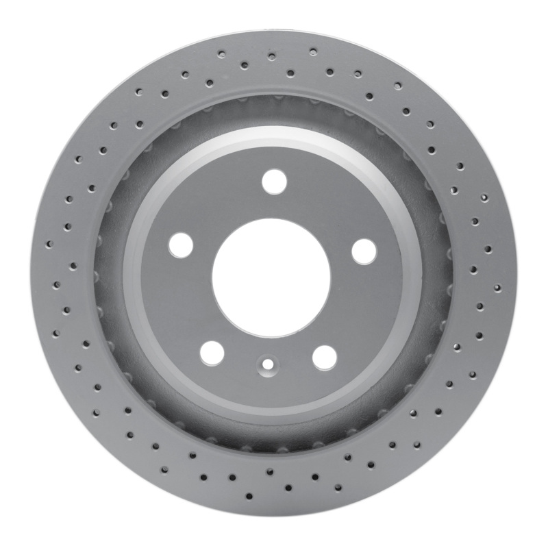 Pontiac Grand Prix Brake Rotor (1) - Rear - R1 Concepts - GeoSPEC Coated Rotor - Drilled - `05-`08